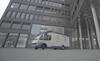 BGM: Das BIG Rückenfit-Mobil vor dem Verwaltungsgebäude in Dortmund