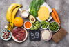 Lebensmittel, die Folsäure enthalten: Bananen, Leber, Orangen