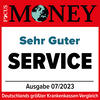 Focus Money Siegel 2023 Sehr Guter Service