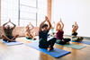 Yoga Klasse mit Anfängern